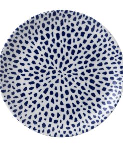 Dudson Terrazzo Coupe Plates Blue 288mm 12 Pack (FF743)