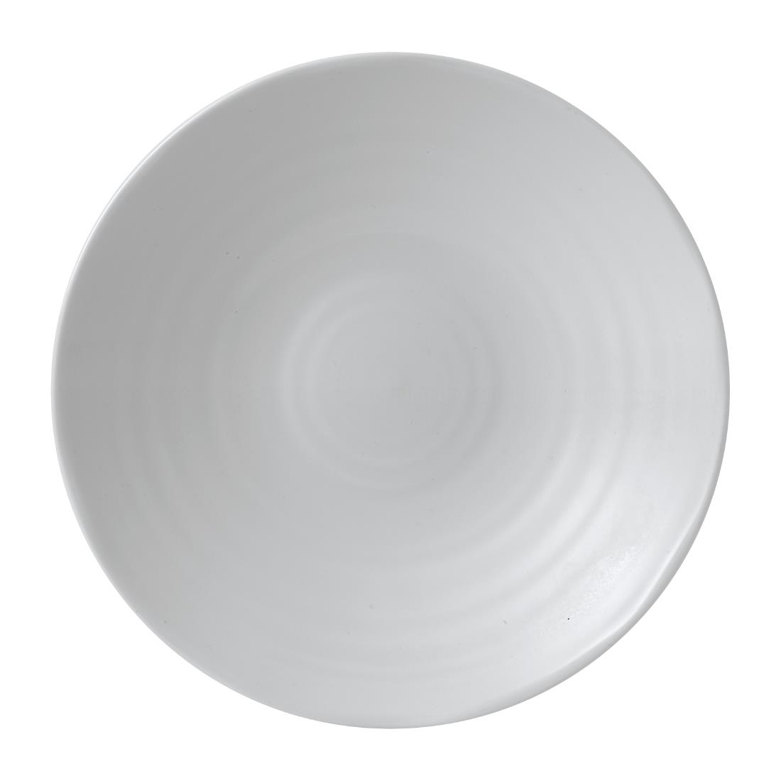 Dudson White Organic Coupe Bowls 210mm 12 Pack (FZ030)