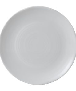 Dudson White Organic Coupe Plates 164mm 12 Pack (FZ033)