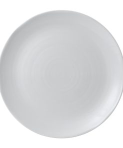 Dudson White Organic Coupe Plates 275mm 12 Pack (FZ035)