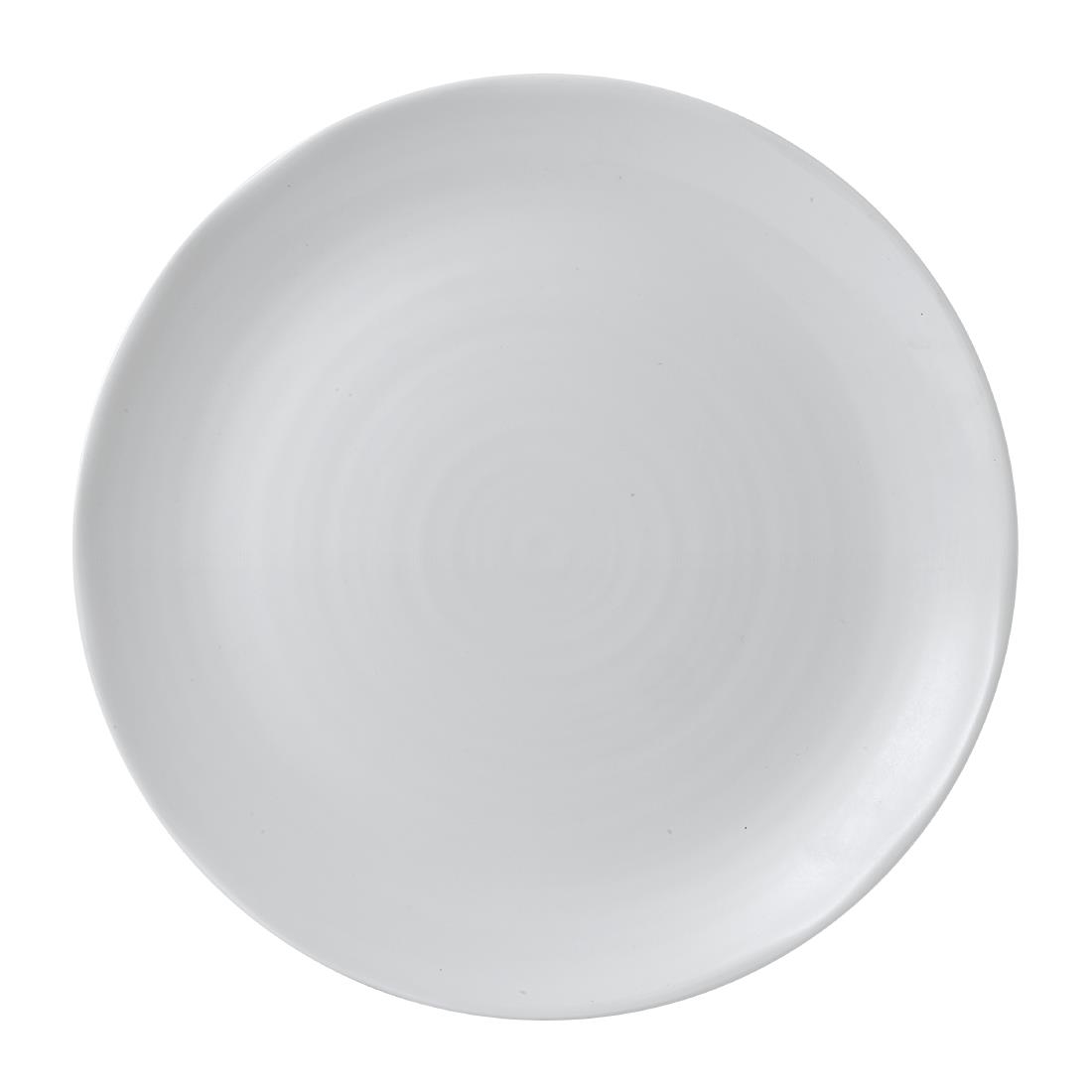 Dudson White Organic Coupe Plates 275mm 12 Pack (FZ035)