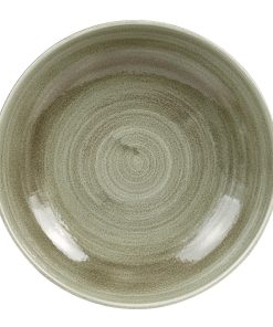 Churchill Stonecast Patina Coupe Bowls Antique Taupe 182mm 12 Pack (HC811)