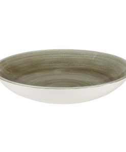 Churchill Stonecast Patina Coupe Bowls Antique Taupe 182mm 12 Pack (HC811)