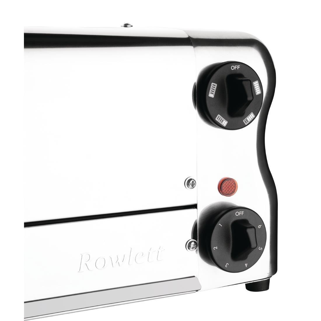 Rowlett Esprit 6 Slot Toaster with Sandwich Cages and Extra Duraheat Elements Chrome (HW915)