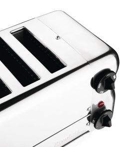 Rowlett Esprit 6 Slot Toaster with Sandwich Cages and Extra Duraheat Elements Chrome (HW915)