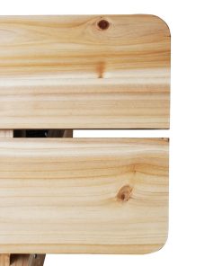 Bolero Elements Wooden Picnic Table and Bench Set 5ft (JB840)