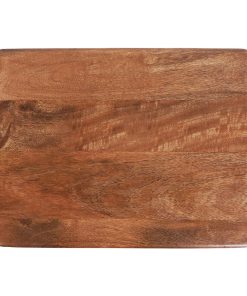 Bolero Halsbury Mango Wood Stools 2 Pack (JB862)