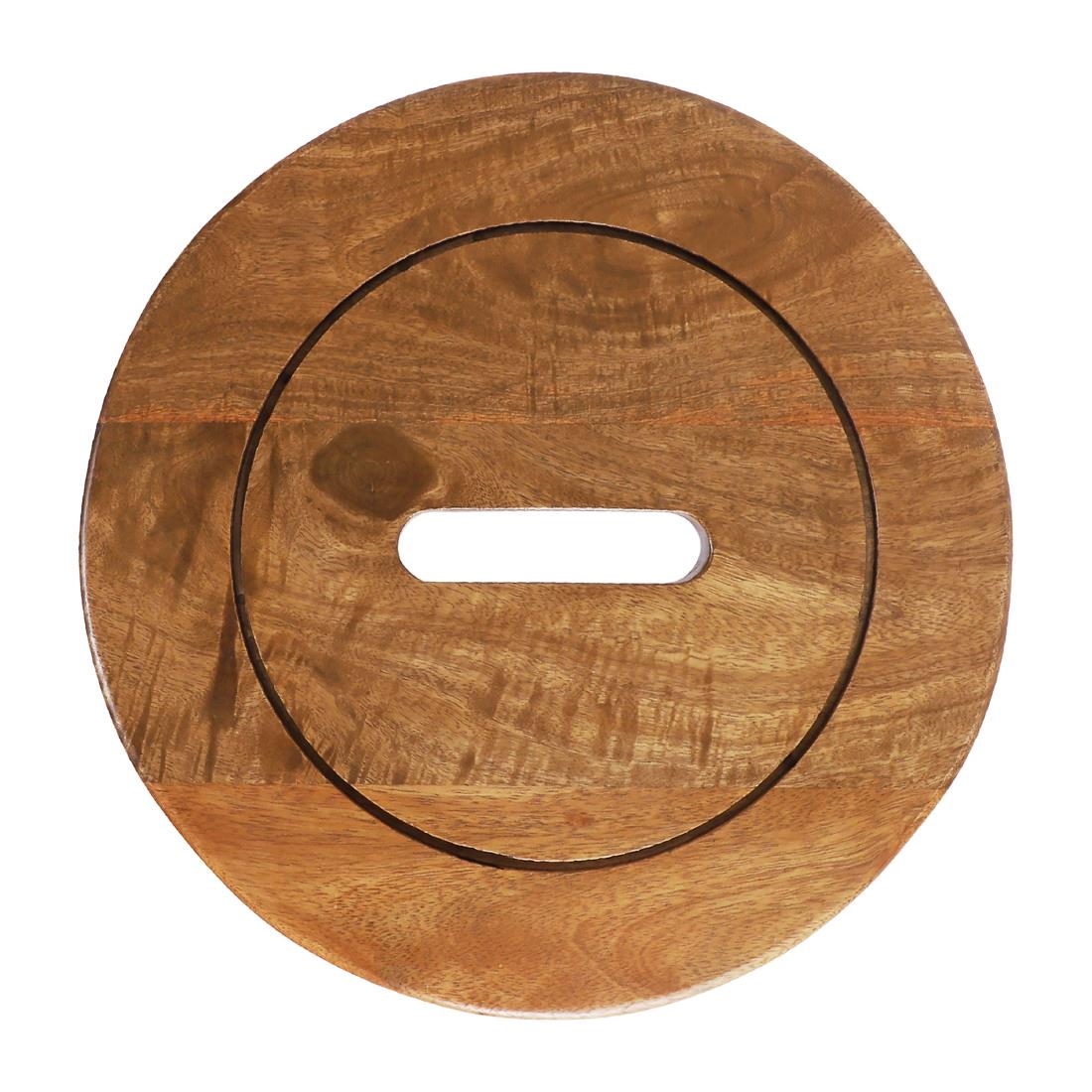 Bolero Harrington Classic Wooden Bar Stools 2 Pack (JC768)