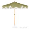 Bolero Sicily Round Parasol 2.5m Diameter Green Mix (JE965)