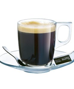 Luminarc Nuevo Voluto Espresso Cups 90ml 6 Pack (JK594)