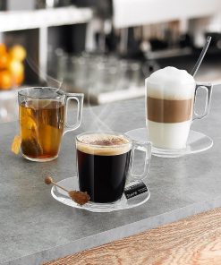 Luminarc Nuevo Voluto Espresso Cups 90ml 6 Pack (JK594)