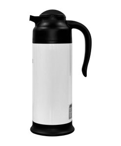 Elia Shatterproof Stainless Steel Vacuum Jug White 1Ltr (JK925)