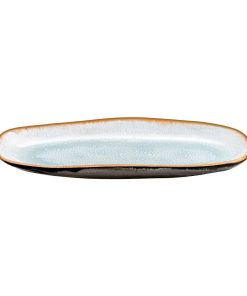 Amefa Medard De Noblat Shadow Aqua Large Platters 230x110mm 6 Pack (JK969)