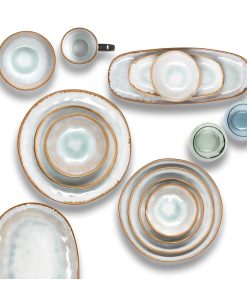 Amefa Medard De Noblat Shadow Aqua Bowls 240mm 2 Pack (JK970)