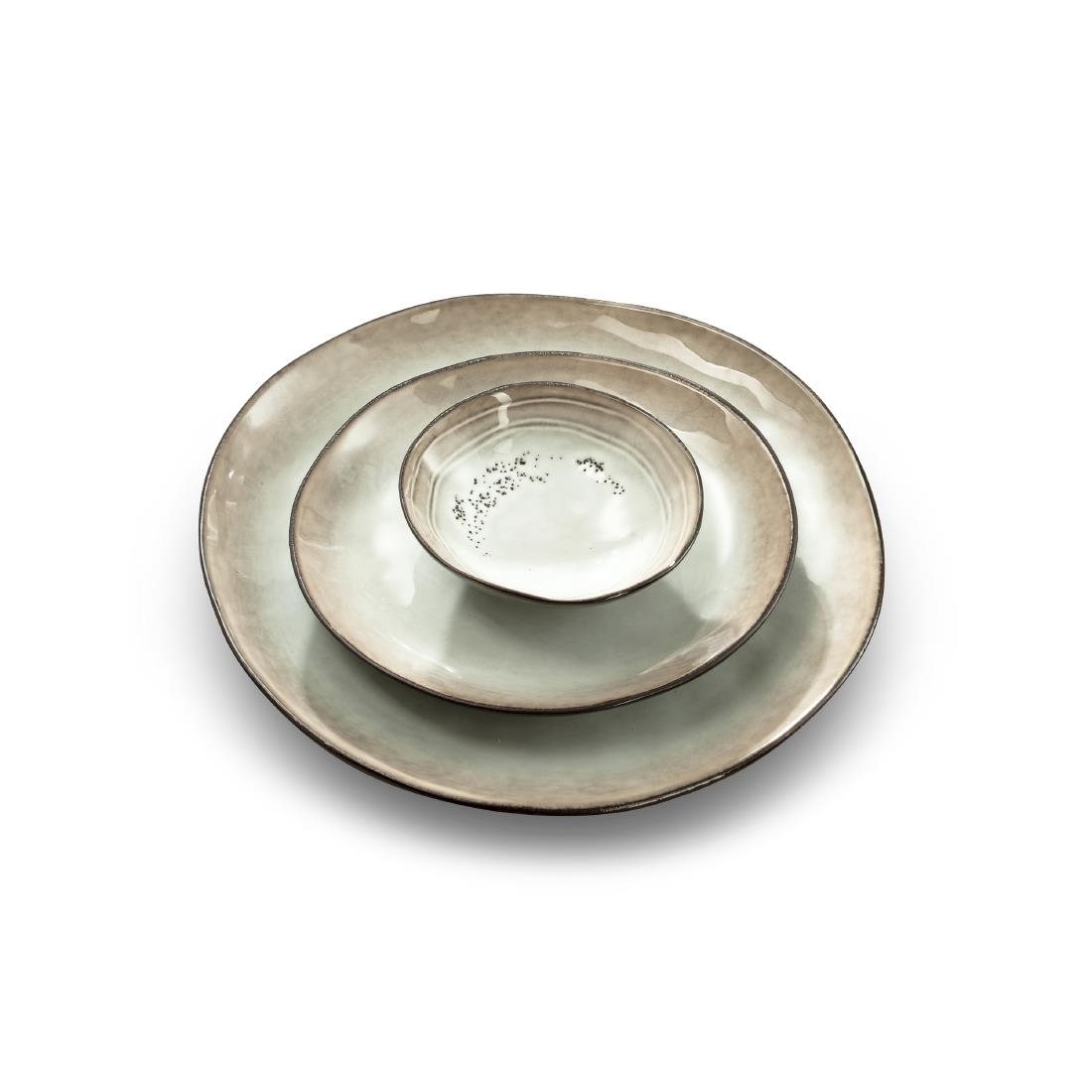 Amefa Medard De Noblat Shadow Pearl Bowls 240mm 2 Pack (JK980)