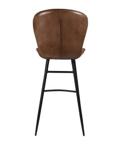 Lars Leather Bar Stool Pecan Brown (JM491)