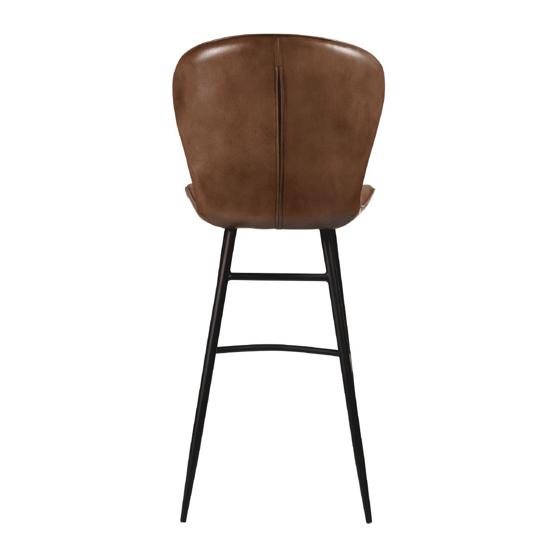 Lars Leather Bar Stool Pecan Brown (JM491)