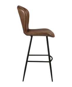 Lars Leather Bar Stool Pecan Brown (JM491)