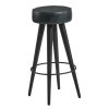 Malibu Leather Stool Vintage Grey (JM496)