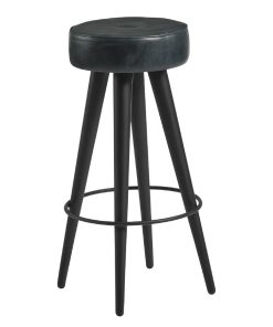 Malibu Leather Stool Vintage Grey (JM496)