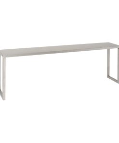 Parry Stainless Steel Single Tier Heated Chefs Rack with L Bracket 1000x300mm (JM500)