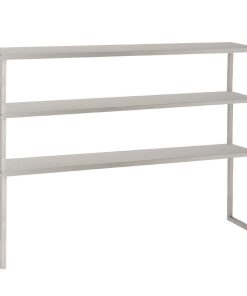 Parry Stainless Steel Three Tier Ambient Chefs Rack with L Bracket 1500x350mm (JM545)