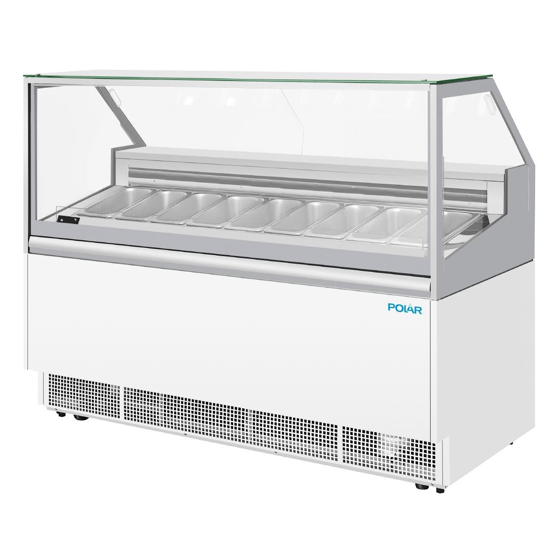 Polar U-Series 9 Pan Gelato Showcase (UA059)
