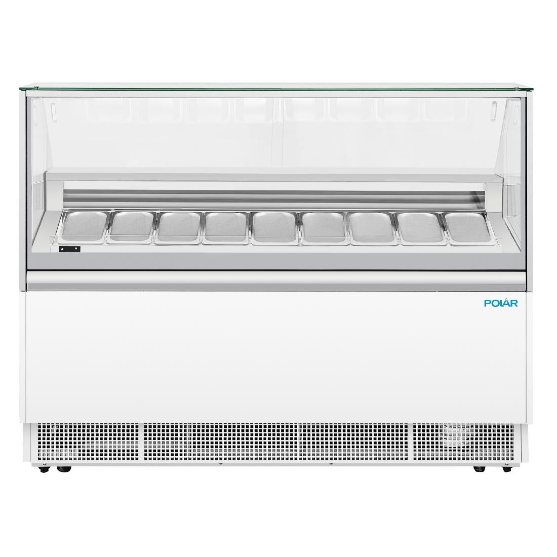 Polar U-Series 9 Pan Gelato Showcase (UA059)
