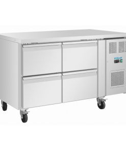 Polar U-Series Four Drawer Gastronorm Counter Fridge (UA100)