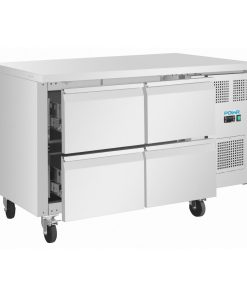Polar U-Series Four Drawer Gastronorm Counter Fridge (UA100)
