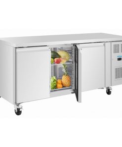 Polar U-Series Triple Door Slimline Counter Fridge 231Ltr (UA106)