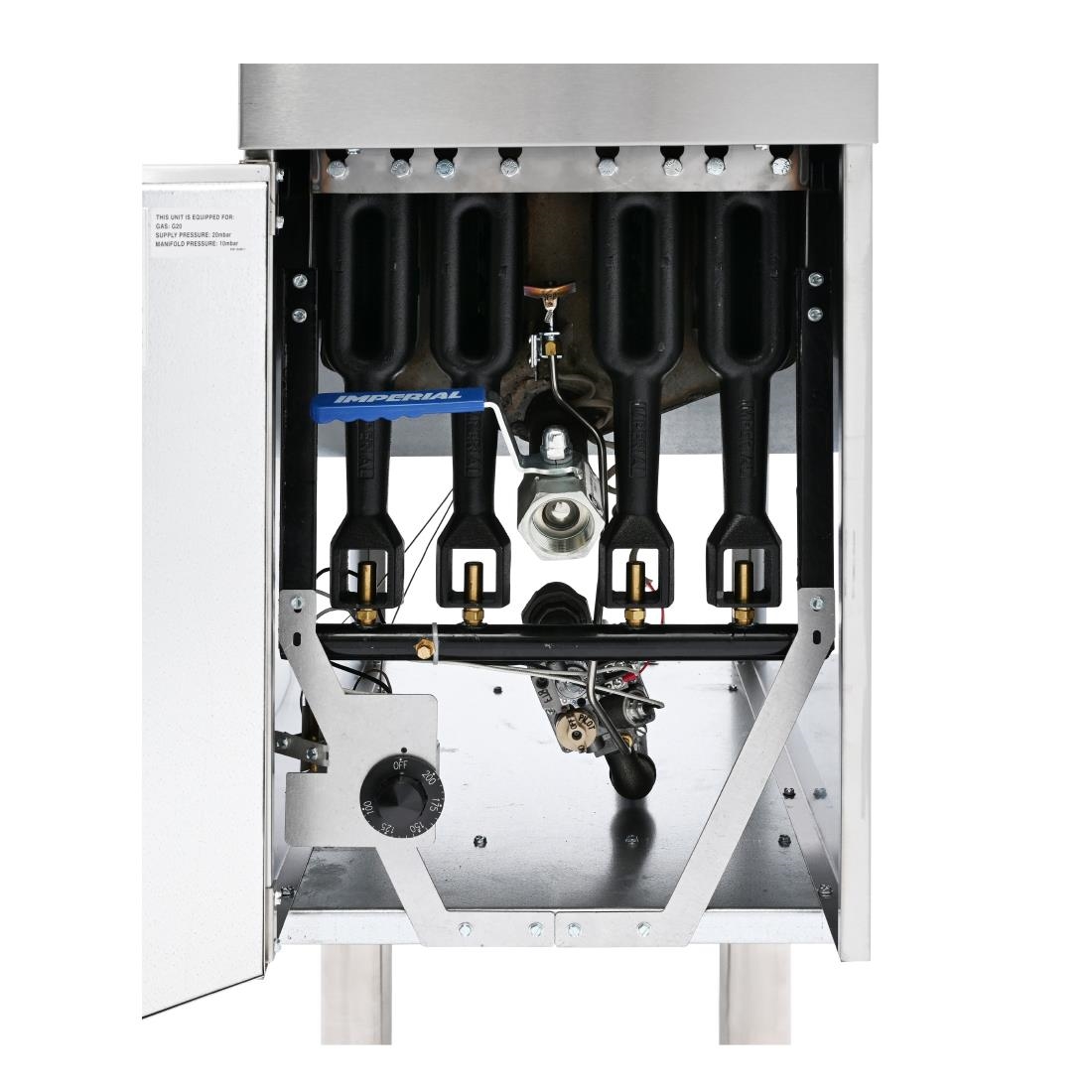 Imperial Free Standing Natural Gas Fryer IFS-50-OP (CH865-N)