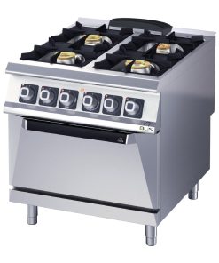 Olis Heavy Duty 4 Burner Electric Static Oven Range D94 (HW890)