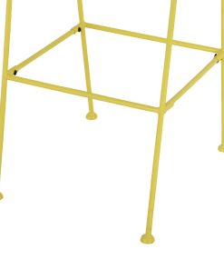 Bolero Spritz Slatted Bar Stools Limoncello Yellow 2 Pack (HZ823)