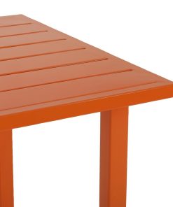 Bolero Spritz Bar Table Vibrant Orange (JB861)
