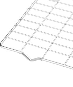 Nisbets Essentials Stainless Steel Cooling Rack 432x254mm 2 Pack (JF037)