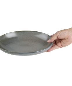 Olympia Ember Oval Bowls Blue 265x200mm 4 Pack (JK177)