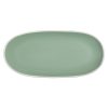 Olympia Chia Oval Plates Green 280x135mm 6 Pack (JK490)