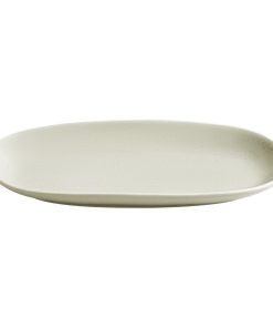 Olympia Chia Oval Plates Sand 280x135mm 6 Pack (JK491)