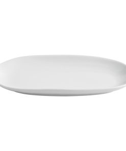 Olympia Chia Oval Plates White 280x135mm 6 Pack (JK493)