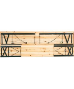 Bolero German Beer Bench and Table Set 1770x500mm (JK497)