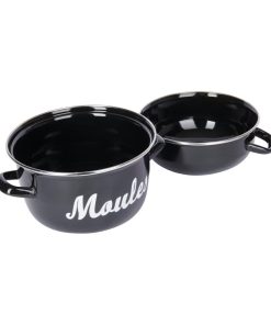 KitchenCraft World of Flavours Mediterranean Standard Mussels Pots 6 Pack (JM611)