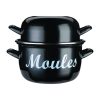 KitchenCraft World of Flavours Mediterranean Large Mussels Pots 6 Pack (JM612)
