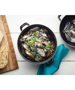 KitchenCraft World of Flavours Mediterranean Large Mussels Pots 6 Pack (JM612)