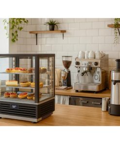 Roller Grill Counter Top Refrigerated Display Cabinet (JM736)