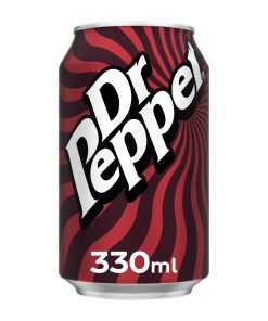 Dr Pepper Cans 330ml 24 Pack (KA801)