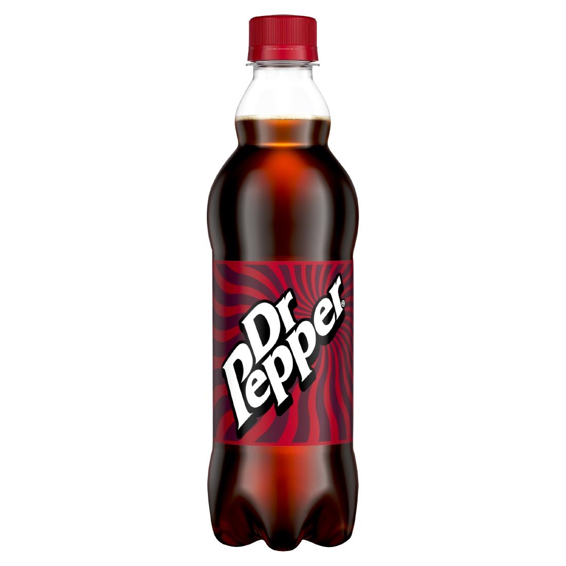 Dr Pepper Bottles 500ml 24 Pack (KA823)