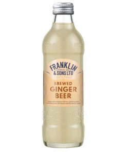 Franklin and Sons Brewed Ginger Beer 275ml 12 Pack (KA842)