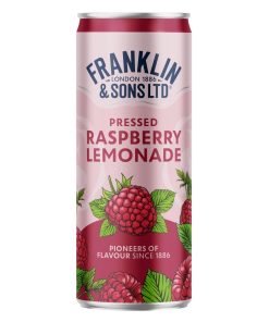 Franklin and Sons Pressed Raspberry Lemonade Cans 250ml 12 Pack (KA844)