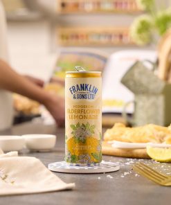 Franklin and Sons Hedgerow Elderflower Lemonade Cans 250ml 12 Pack (KA845)